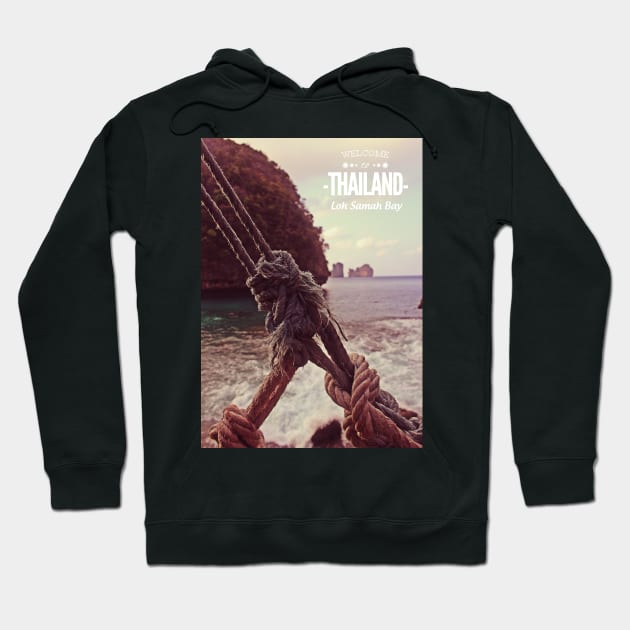 Thailand - Koh Phi Phi Island Shot Hoodie by HDMI2K